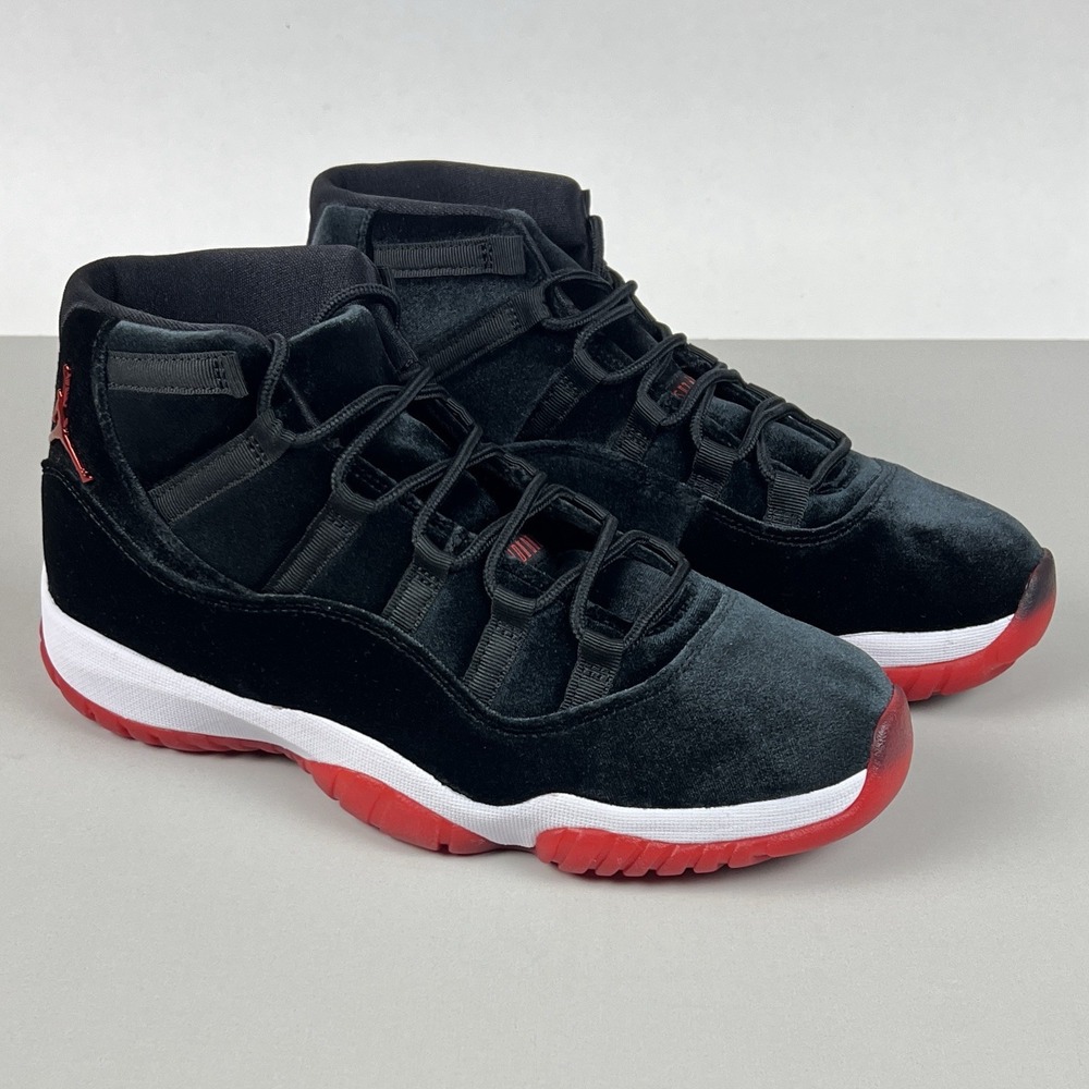 Nike Air Jordan 11 Retro Bred Velvet New NEW DB5457-061 Women's 11 / Mens 9.5